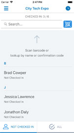 Event Check In App