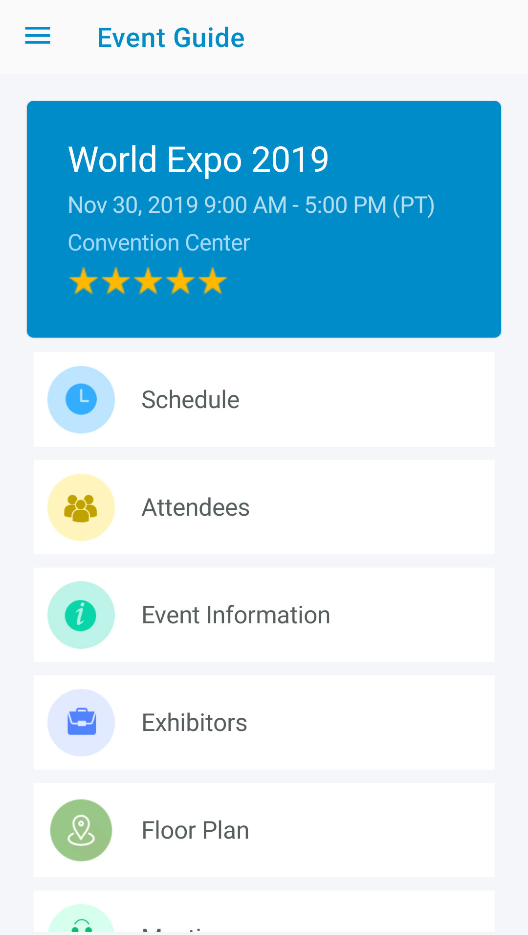 Nonprofit Event App