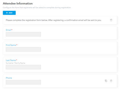 Customize Registration Form