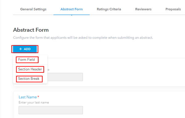 Add a Form Field